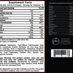 Meso Factor supplement facts